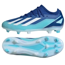 Adidas X CRAZYFAST.3 Fg Jr Schuhe ID9354 blau