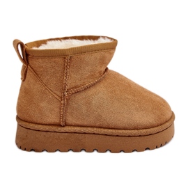 Isolierte Schneestiefel von Camel Nallita für Kinder braun