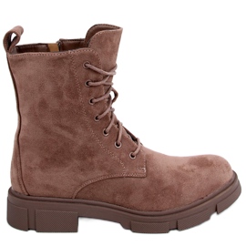 Turner Khaki Arbeiter zum Schnüren braun