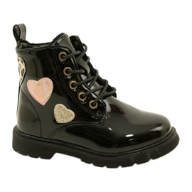 Lackierte Stiefel Miss 23DZ23-6599 schwarz