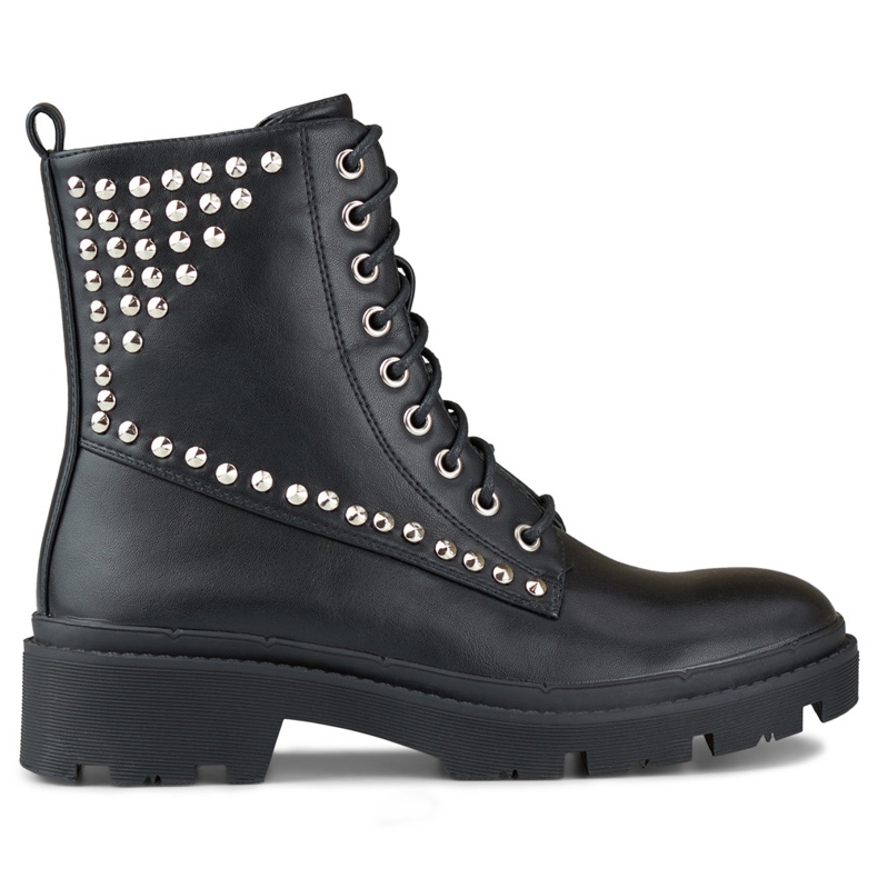 Damen-Rockarbeiterinnen aus Öko-Leder schwarz