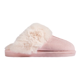 Rosa Damenhausschuhe von Shelovet