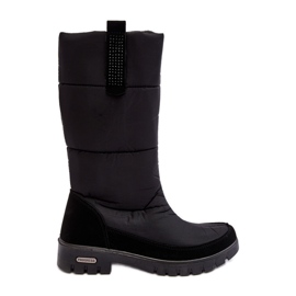 Isolierte Damen-Schneestiefel Progress PROGJ-22-136 Schwarz