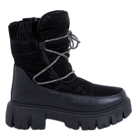 Mitrani Schwarze Damen-Schneestiefel