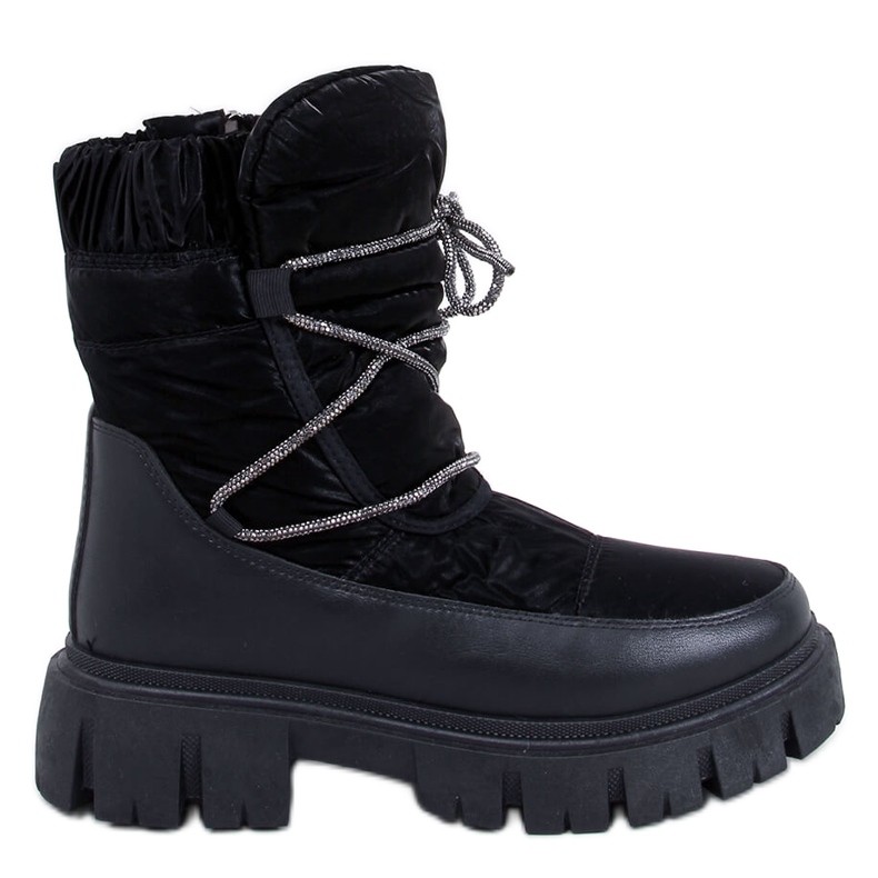 Mitrani Schwarze Damen-Schneestiefel
