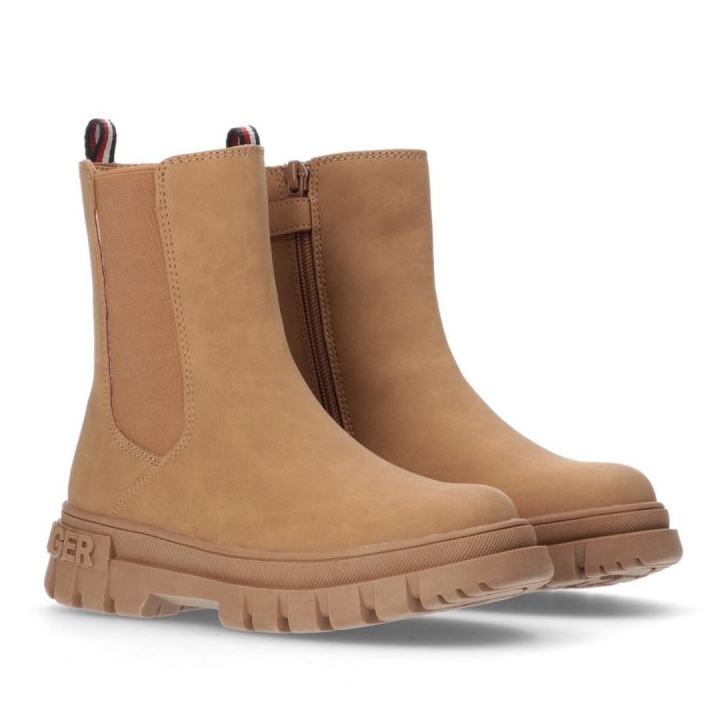Tommy Hilfiger Bootie Cognac W T3A5-33059-0315582-582 Stiefeletten braun