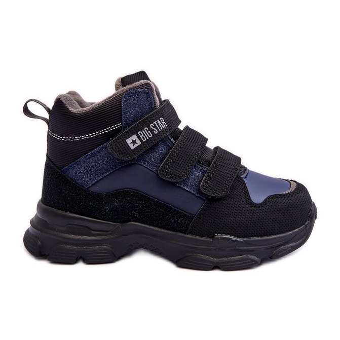 Isolierte Schneestiefel für Kinder, Marineblau, Big Star MM374172