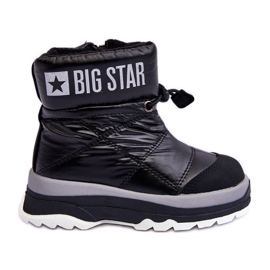 Isolierte Schneestiefel für Kinder mit Reißverschluss Schwarz Big Star MM374195
