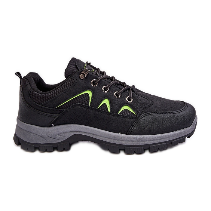 Herren Trekking-Sportschuhe Schwarz