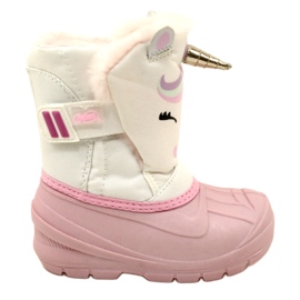 Befado Kinderschuhe Schneestiefel 160P013 rosa