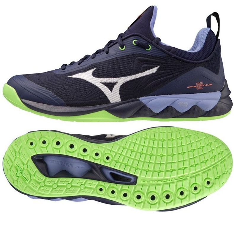 Mizuno Wave Luminous 2 W V1GA212011 Schuhe blau