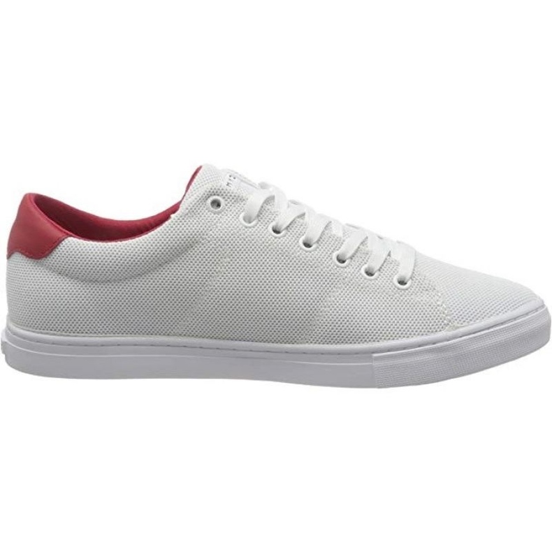 Tommy Hilfiger Essential Knit Vulc M Schuhe FM0FM03474-0K7 weiß