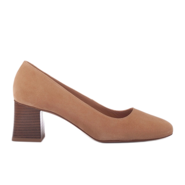 Marco Shoes Wildleder Pumps beige