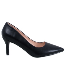 Lauryn Schwarze Pumps mit niedrigem Absatz