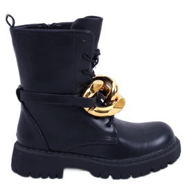 Schnürstiefel Barkley Schwarz