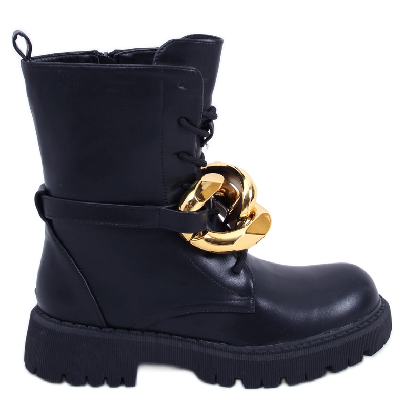 Schnürstiefel Barkley Schwarz