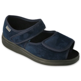 Befado Herrenschuhe PU 989M004 blau
