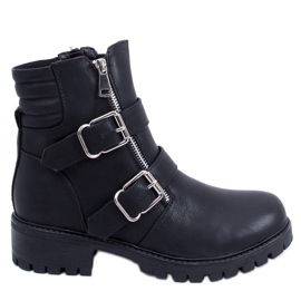 Terry Black Militärstiefel schwarz