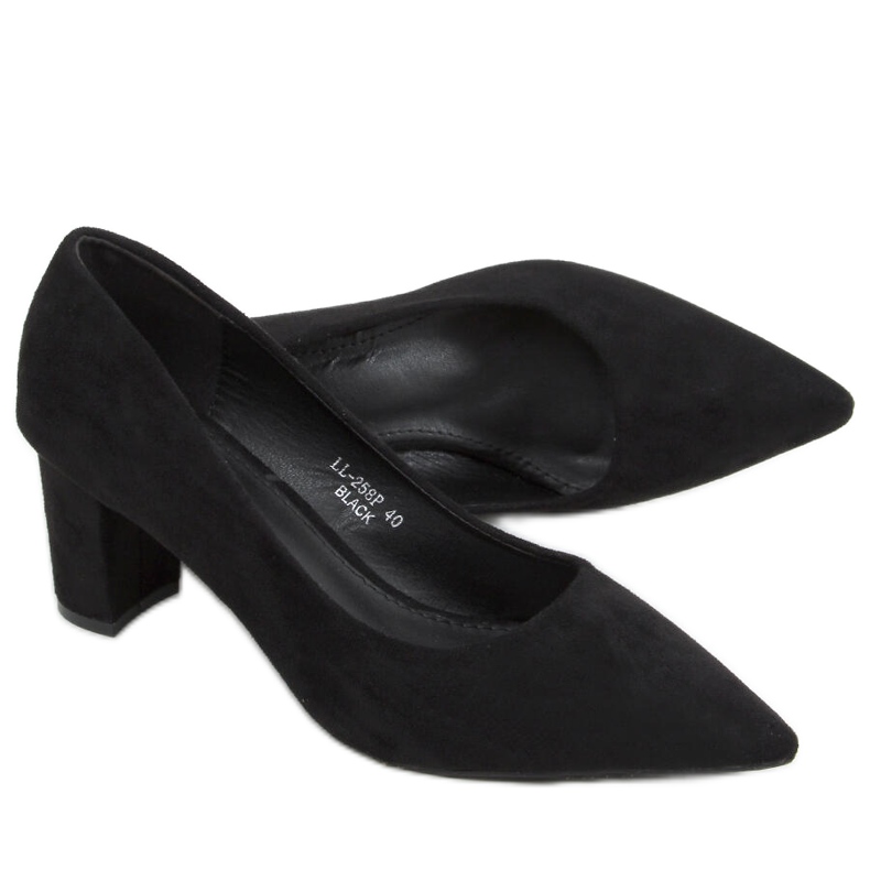 Pumps auf dem Durga Black Post schwarz