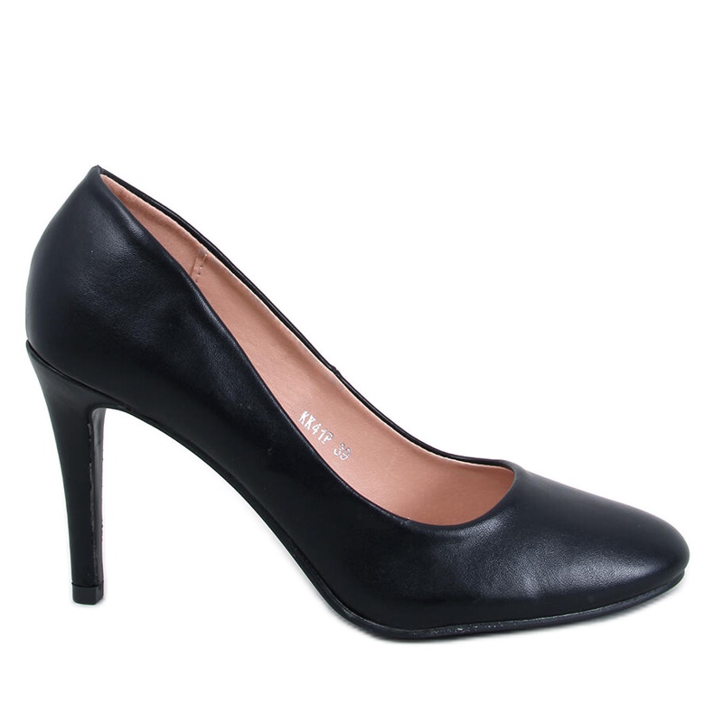 Linda Black Pumps mit runder Spitze schwarz
