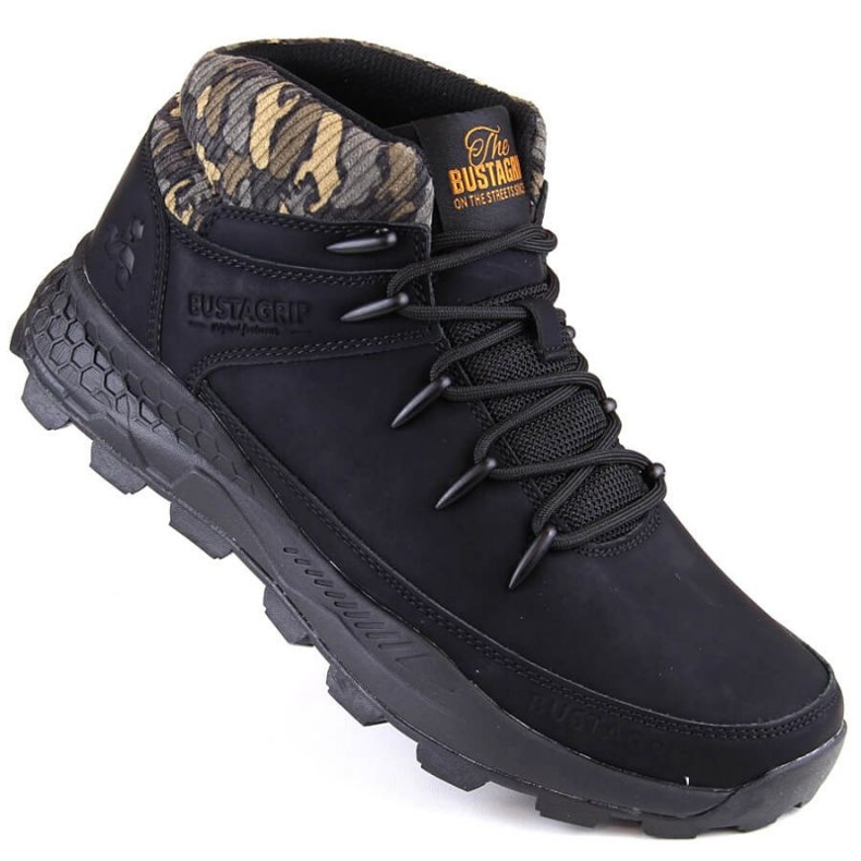 Bustagrip Bustafrip M 0941 Army MRM10A Trekkingschuhe schwarz