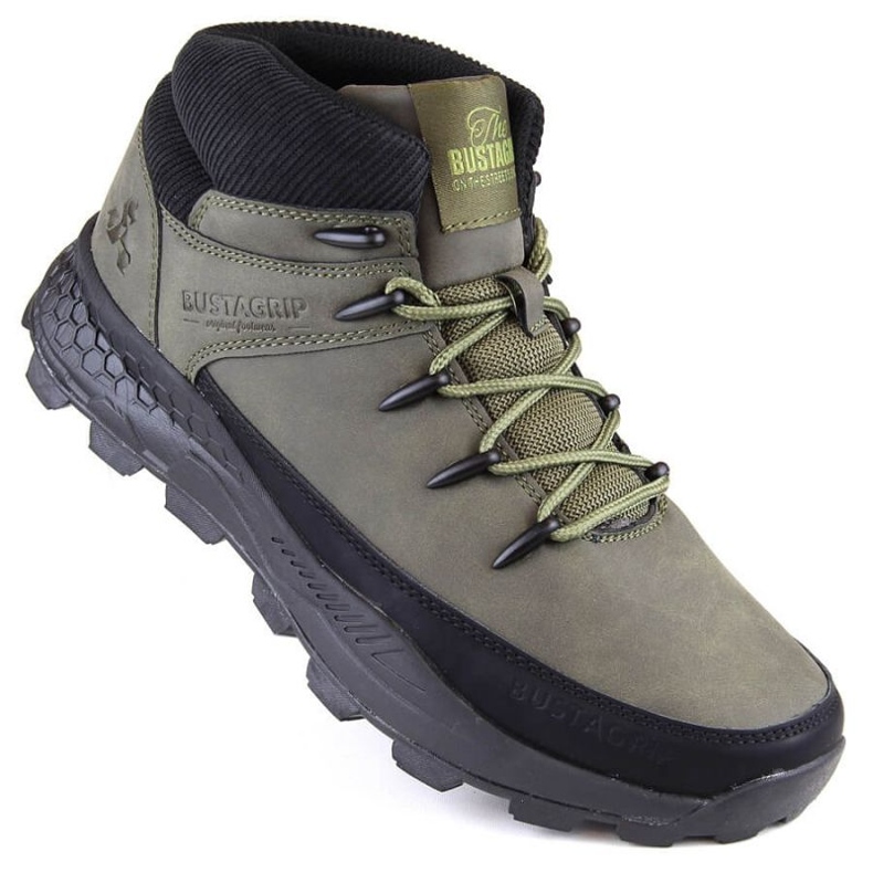 Bustagrip Bustafrip M 0941 Army MRM10B Trekkingschuhe grün