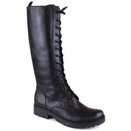 Rieker Isolierstiefel, Leder W 78543-00 schwarz