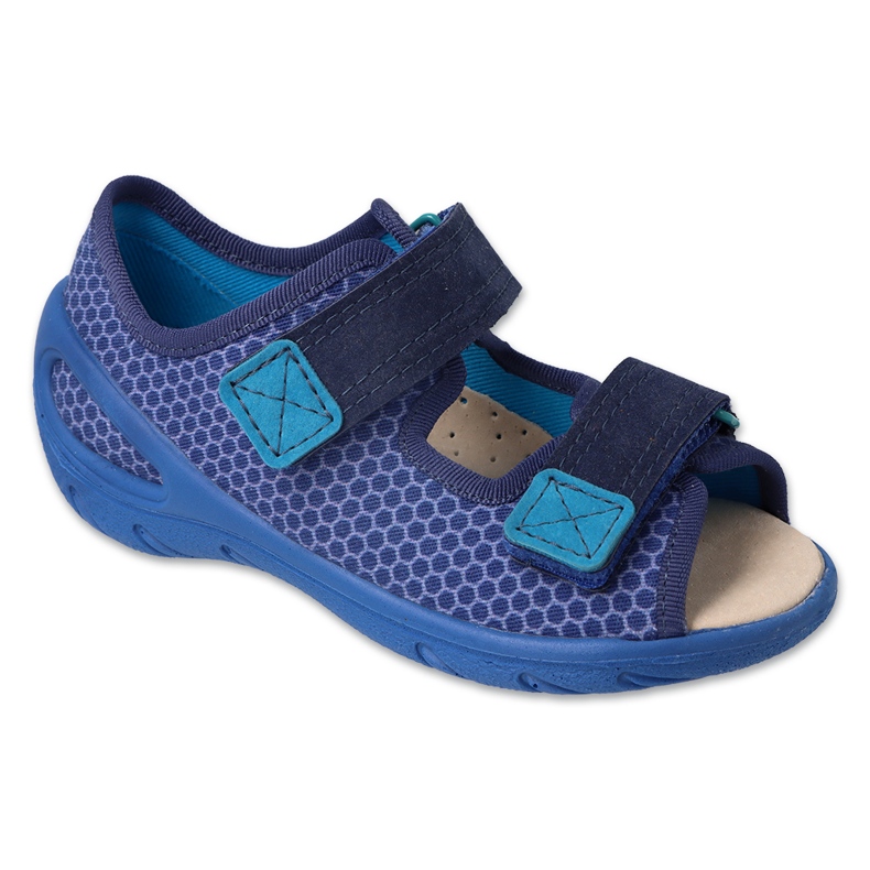 Befado Kinderschuhe PU 065X181 blau