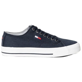 Tommy Hilfiger Tommy Jeans Long Lace Up Vulc M EM0EM00659-C87 Schuhe blau