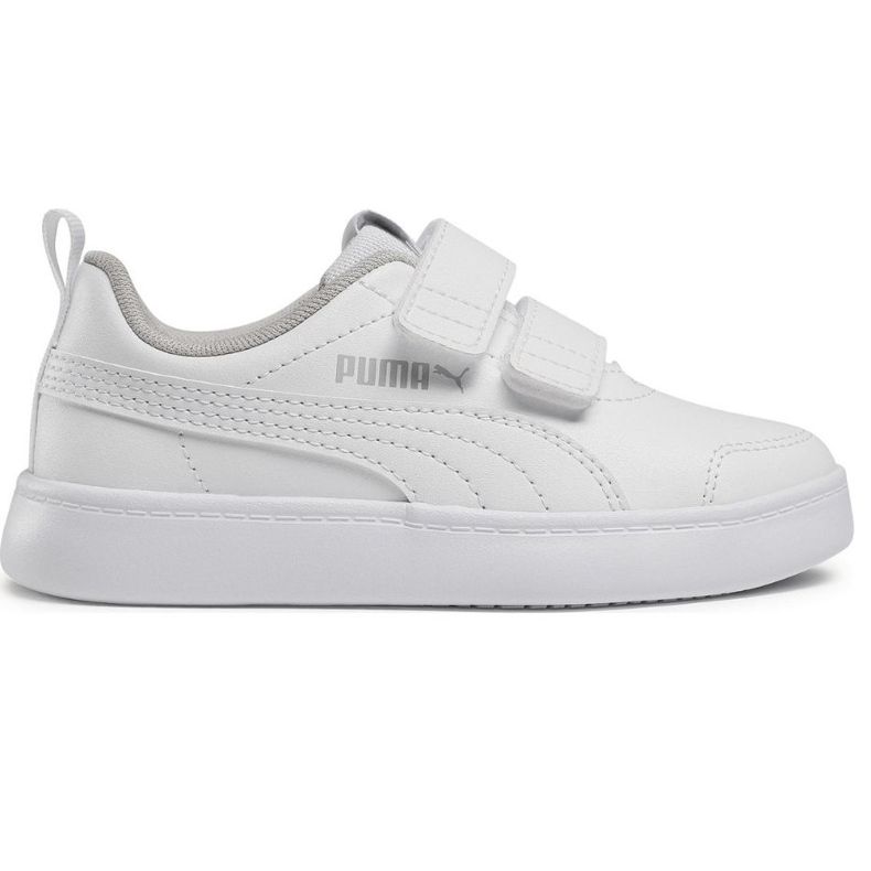 Puma Courtflex v2 V Kinderschuhe Weiß 371543 04