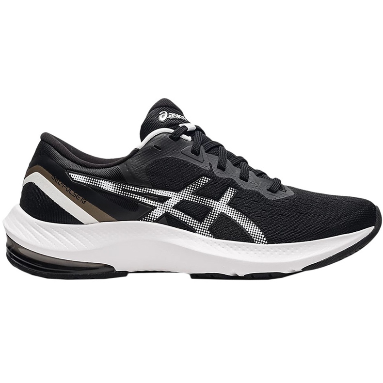 Damen Laufschuhe Asics Gel Pulse 13 schwarz und weiß 1012B035 001