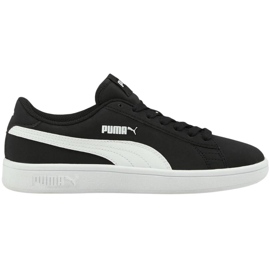 Puma Smash v2 Buck Kinderschuhe Schwarz 365182 34