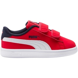 Puma Smash v2 Buck V Ps High Risk R Kinderschuhe Rot 365183 07