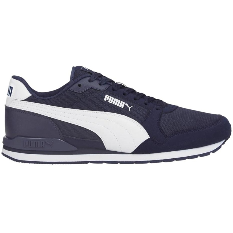 Puma St Runner v3 Mesh Herrenschuhe, Marineblau 384640 02