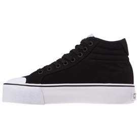 Kappa Boron MId Pf Damenschuhe schwarz und weiß 243161 1110