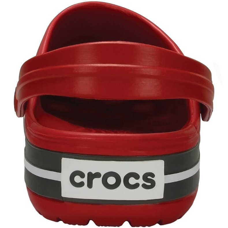 Crocs Crocband Clog Clogs rot-grau 11016 6EN