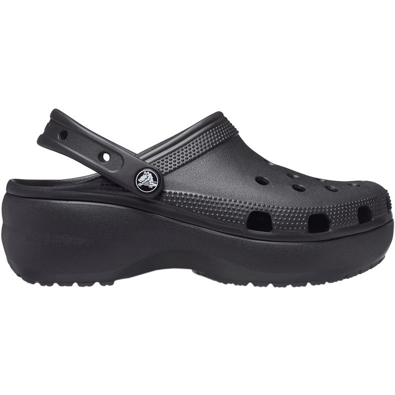Crocs Classic Platform Damen-Clogs schwarz 206750 001