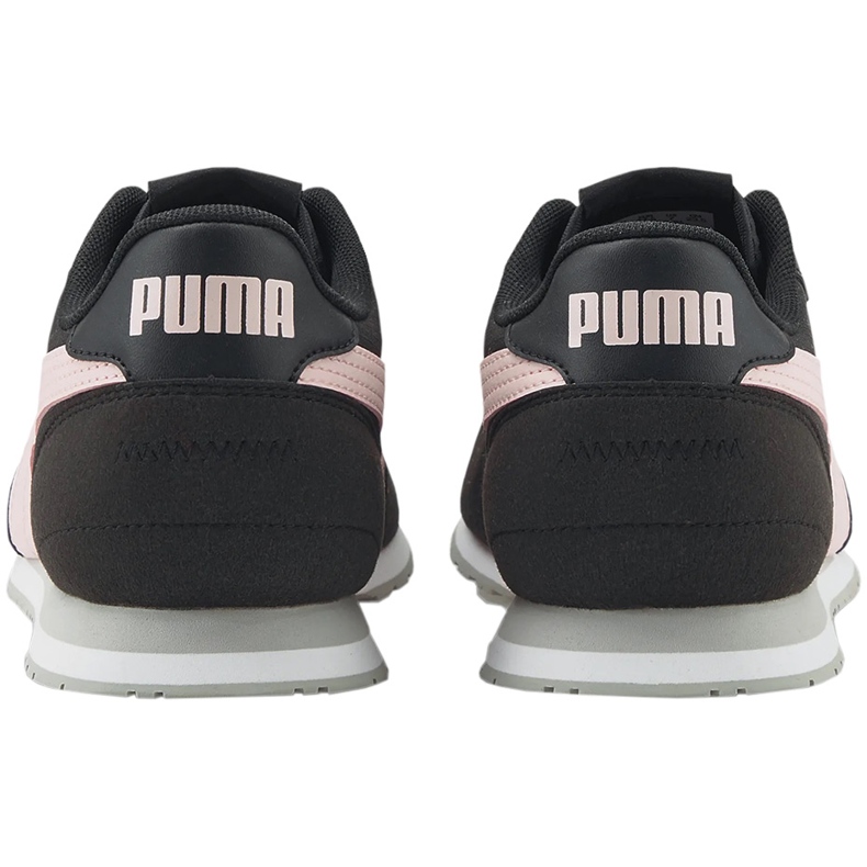 Puma St Runner Essential Schuhe schwarz und rosa 383055 05