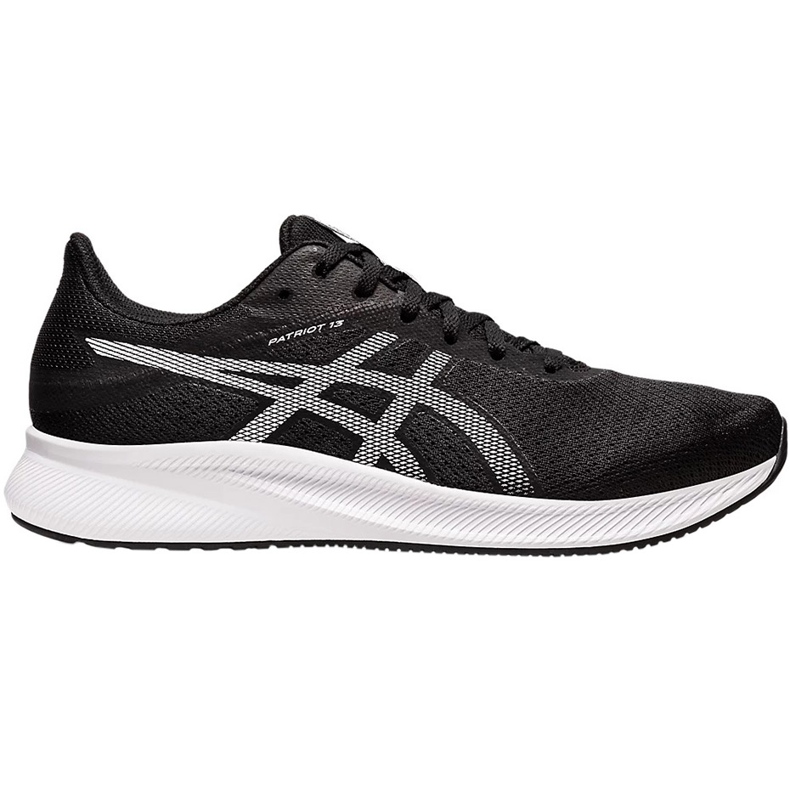 Asics Patriot 13 Herren Laufschuhe Schwarz und Weiß 1011B485 001