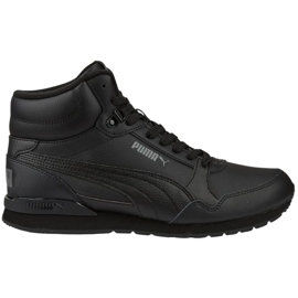 Puma St Runner v3 Mid Herrenschuhe Schwarz 387638 01