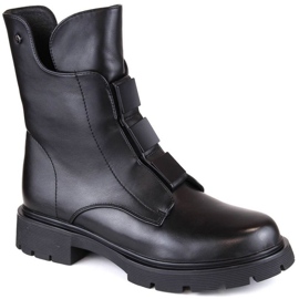 Filippo W PAW492 isolierte Reißverschlussstiefel, schwarz