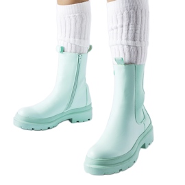 Hellgrüne, leicht isolierte Bethesda-Stiefeletten