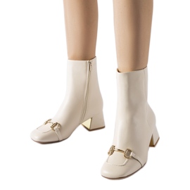 Beige Stiefeletten von Prewitt