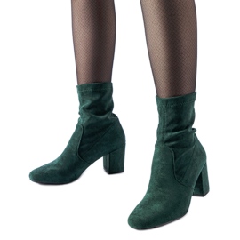 Grüne Slip-On-Stiefeletten von Lexington