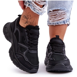 Schwarze Sportschuhe für Damen