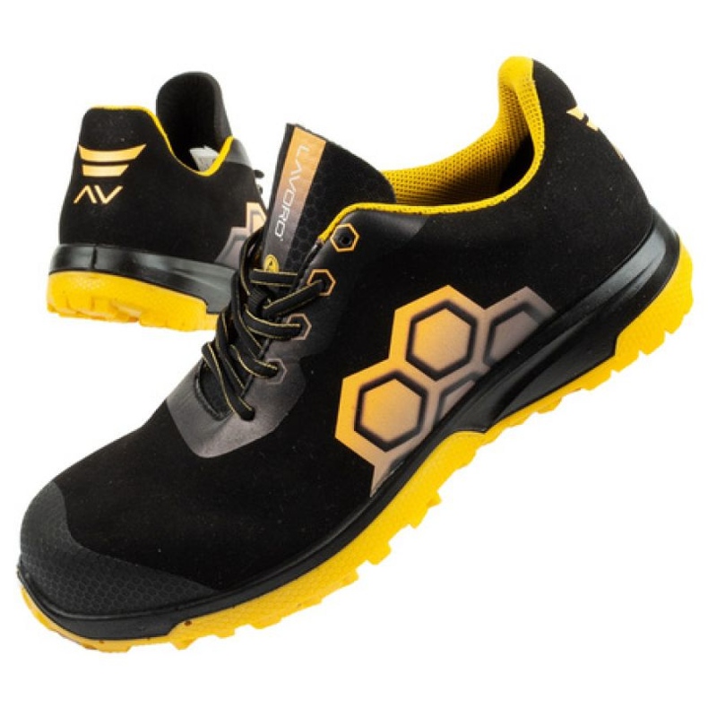 Lavoro Lynx Gelbe Schuhe 1257.55 schwarz