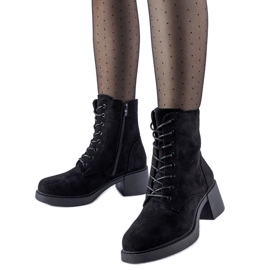 Schwarze klassische Southern-Stiefeletten