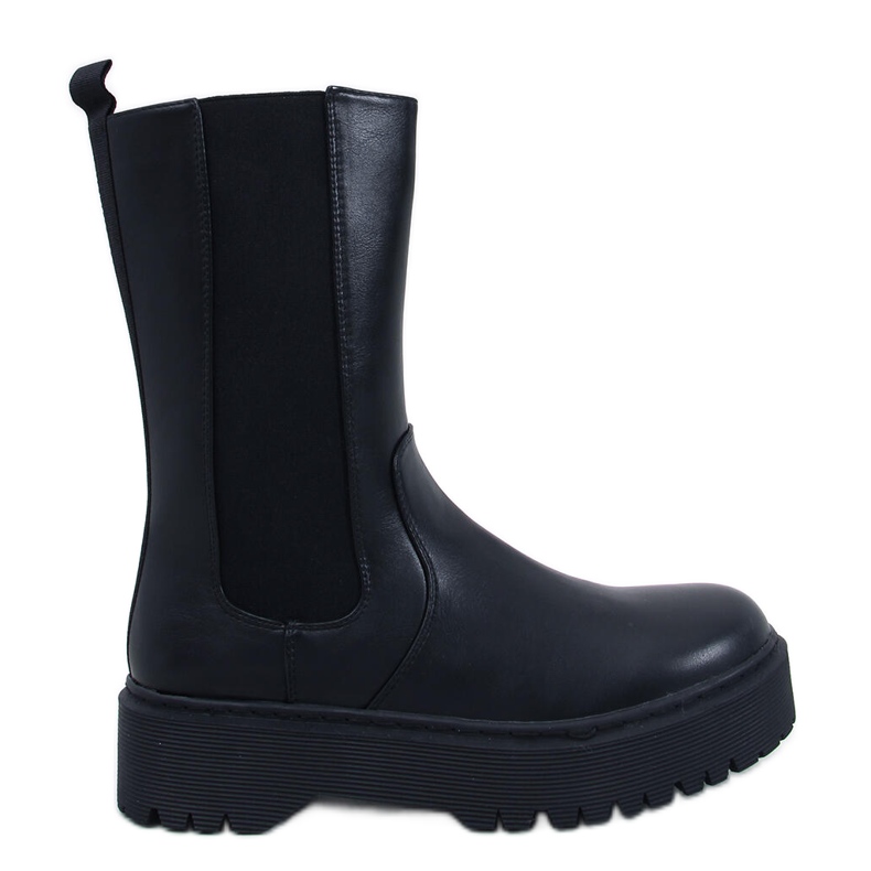 Schwarze Plateau-Chelsea-Stiefel von Stoute