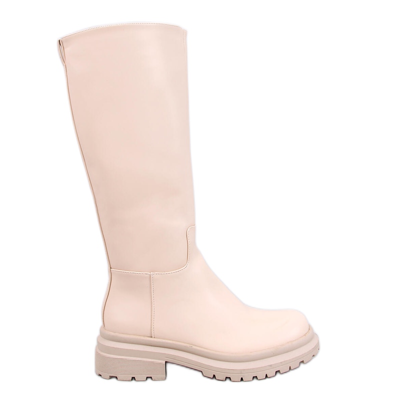 Stiefel mit Rooney Beige-Protektor