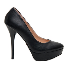 Ideal Shoes Klassische Pumps schwarz